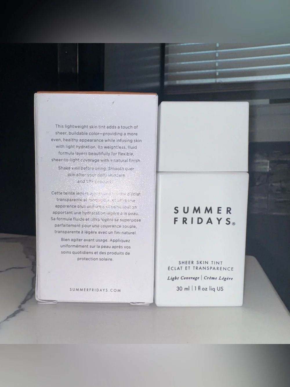 Summer Fridays Sheer Skin Tint Shade 5 Medium 1 oz / 30mL NIB